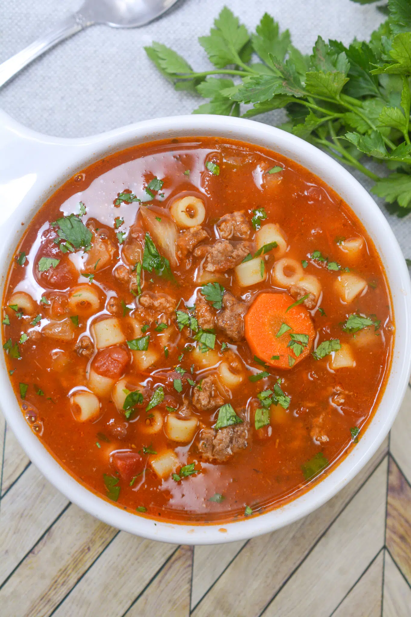 Slow Cooker Olive Garden Pasta Fagioli Recipe