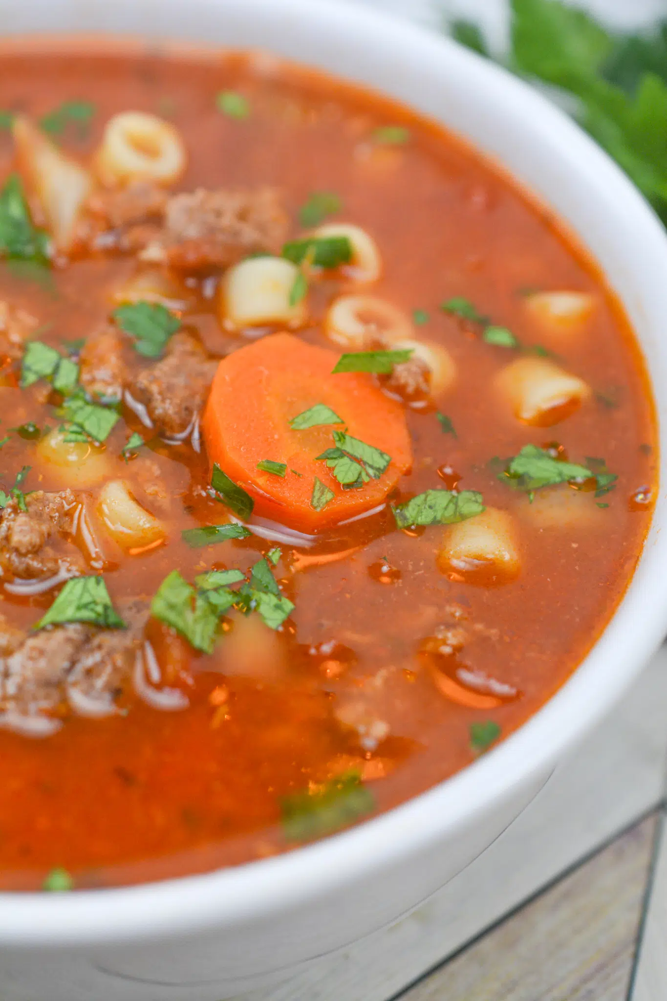 Slow Cooker Olive Garden Pasta Fagioli Recipe