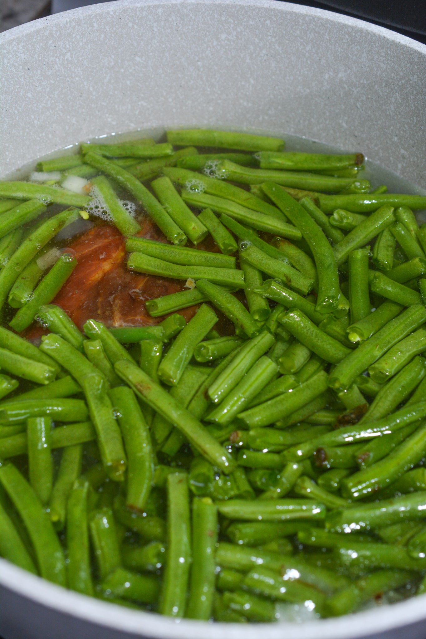 Southern Style Green Beans and Potatoes