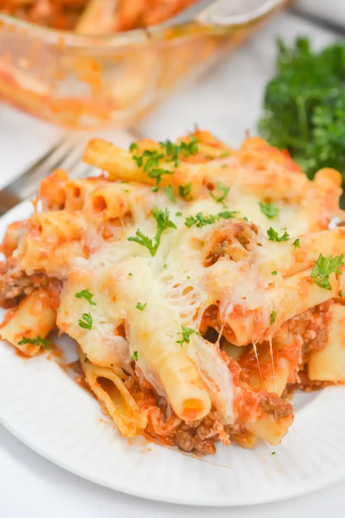 Baked Ziti With Meat Sauce