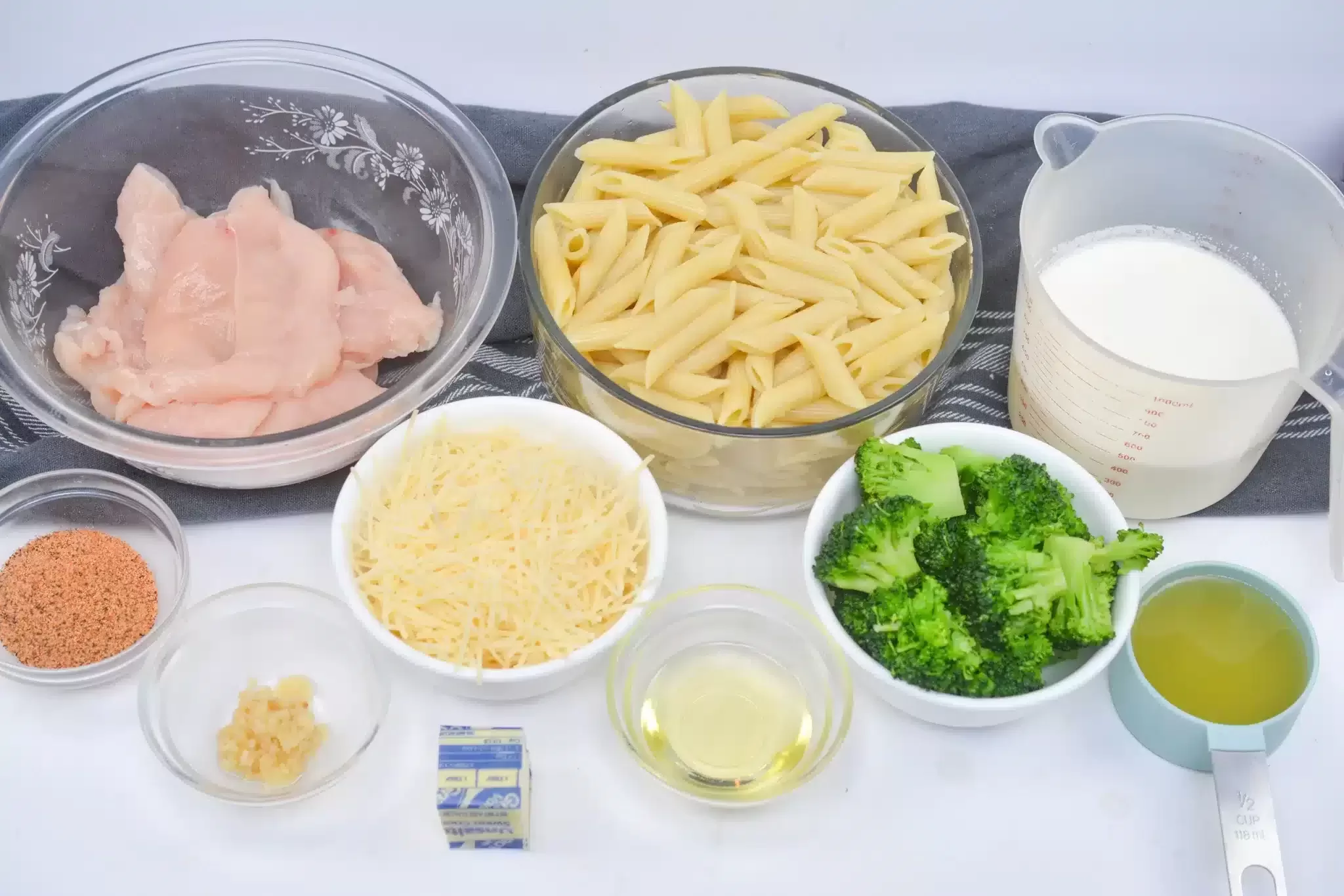 Cajun Chicken Alfredo with Broccoli