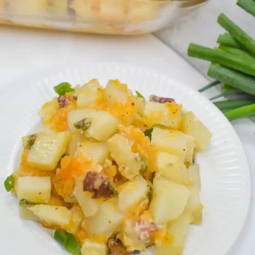 Cheesy Mississippi Mud Potatoes