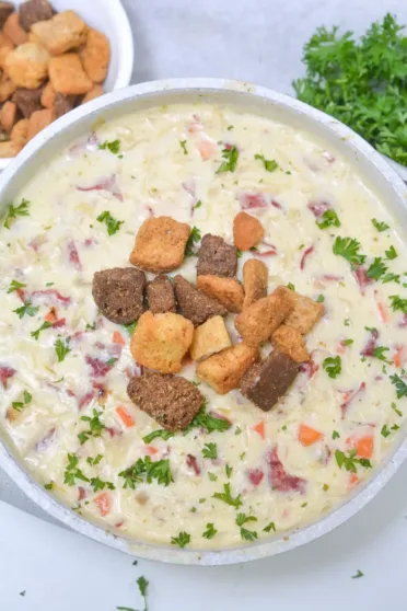 Creamy Reuben Soup