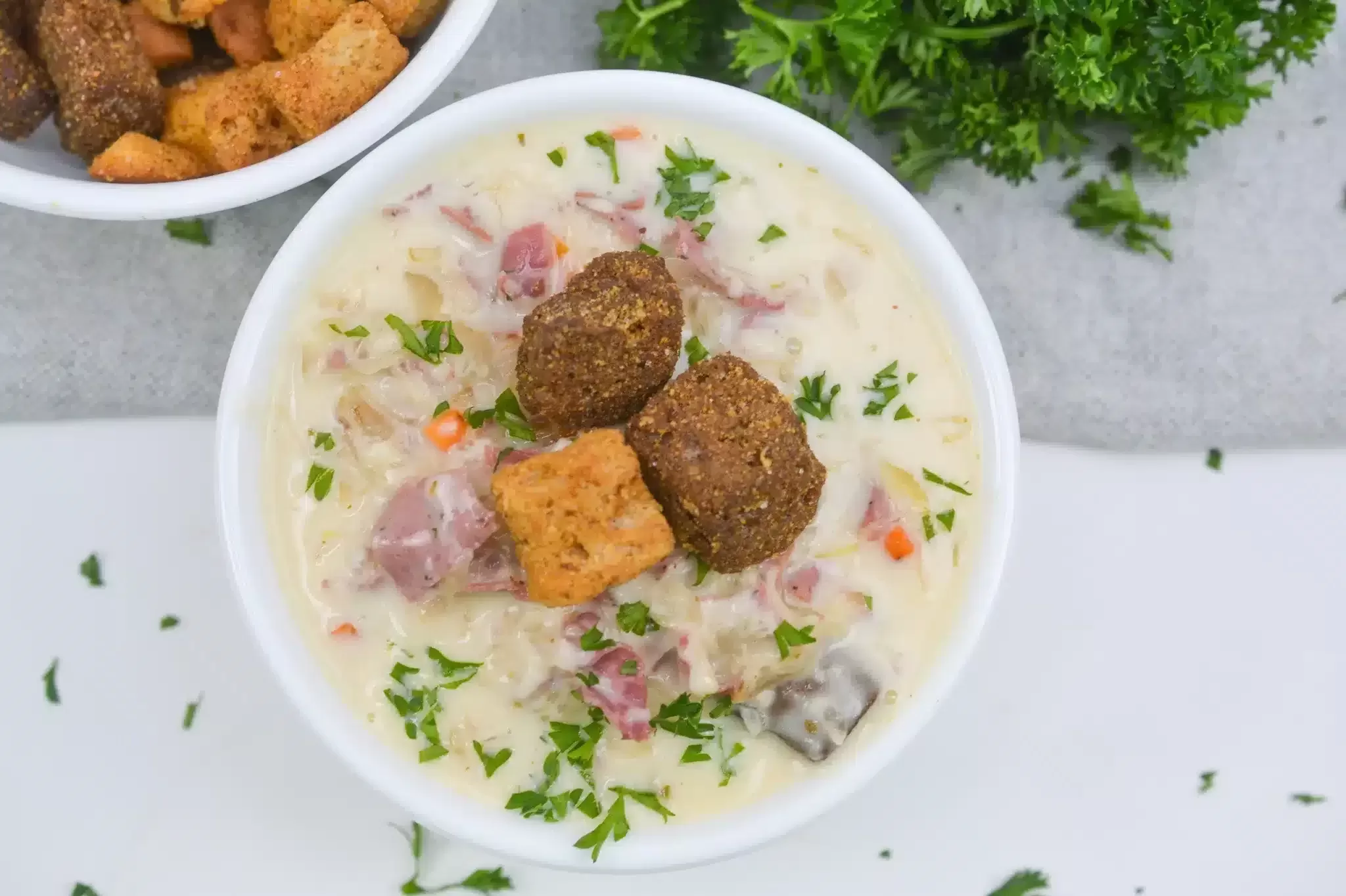 Creamy Reuben Soup