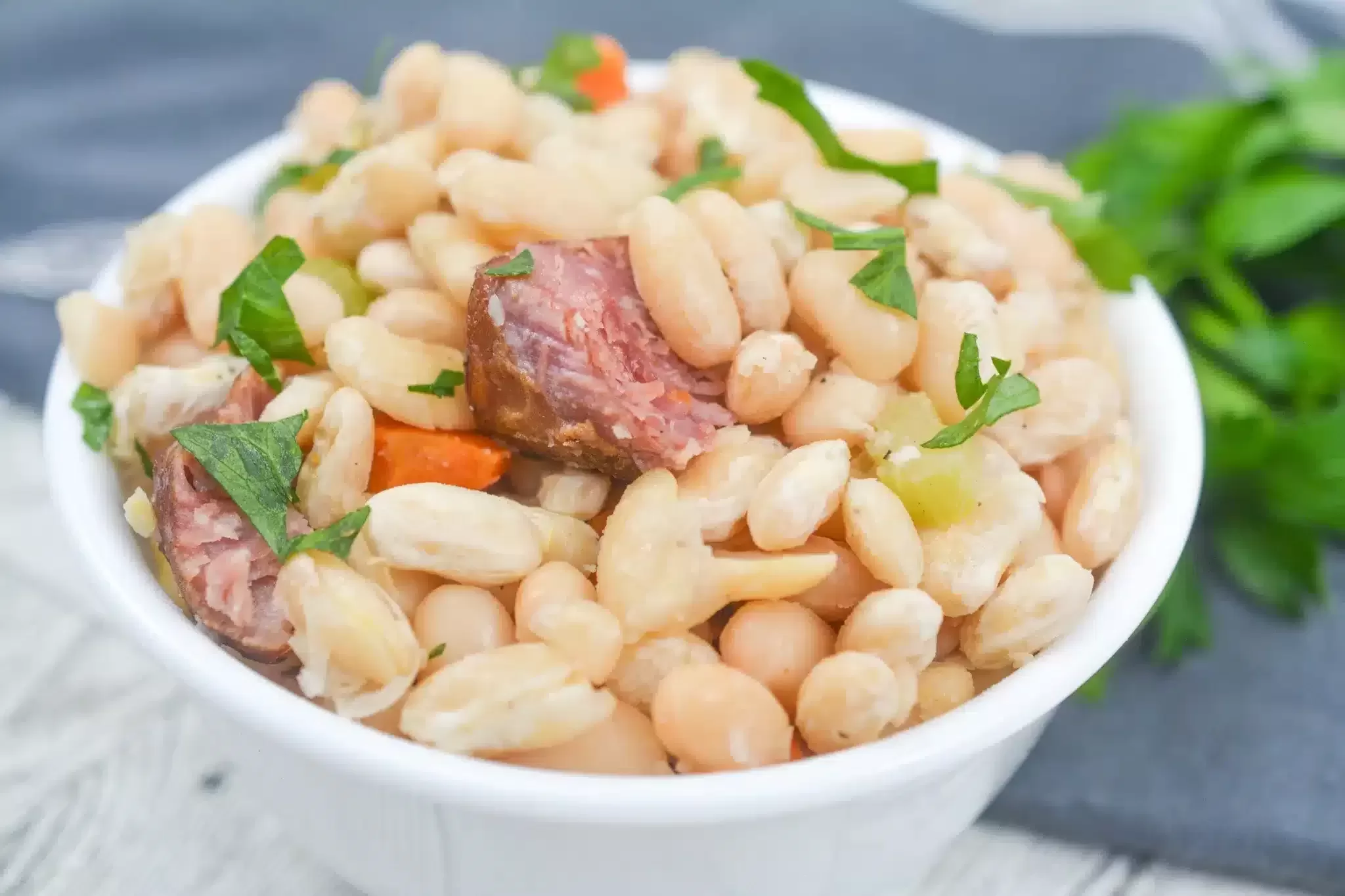 Crock Pot Great Northern Beans