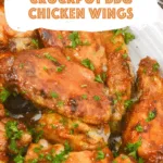 3-Ingredient Crockpot BBQ Chicken Wings