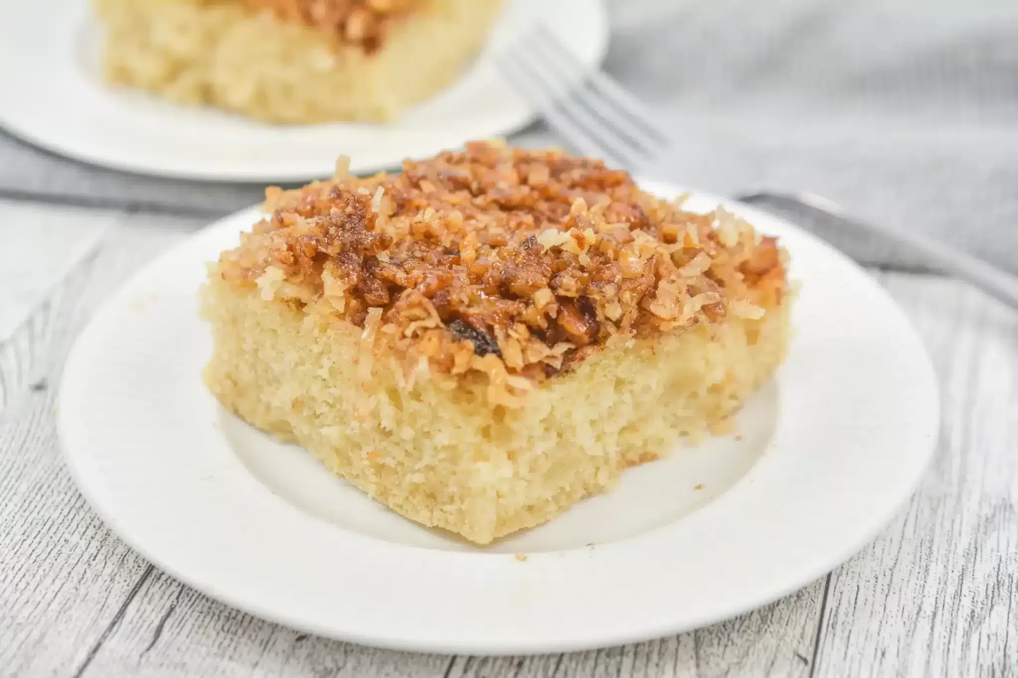 Georgia Pecan Upside Down Cake