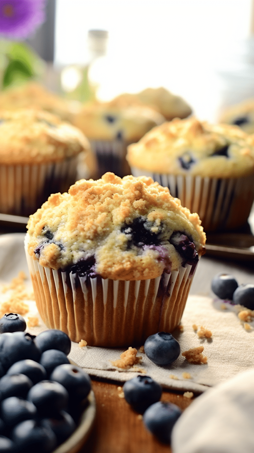 Best Blueberry Lemon Muffins