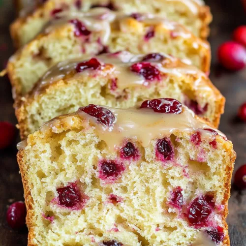 A festive loaf served with butter, perfect for breakfast or holiday gatherings.