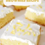 Gluten-Free Lemon Brownies Recipe