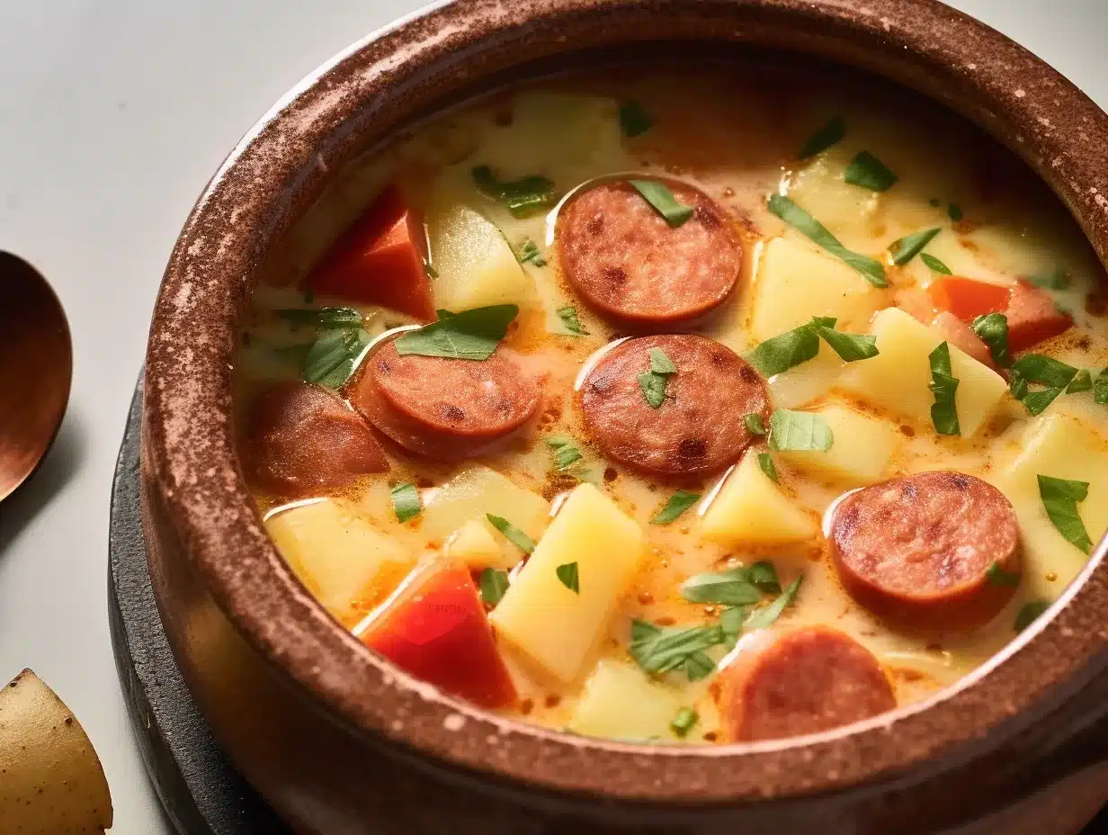 Kielbasa Soup with Potatoes