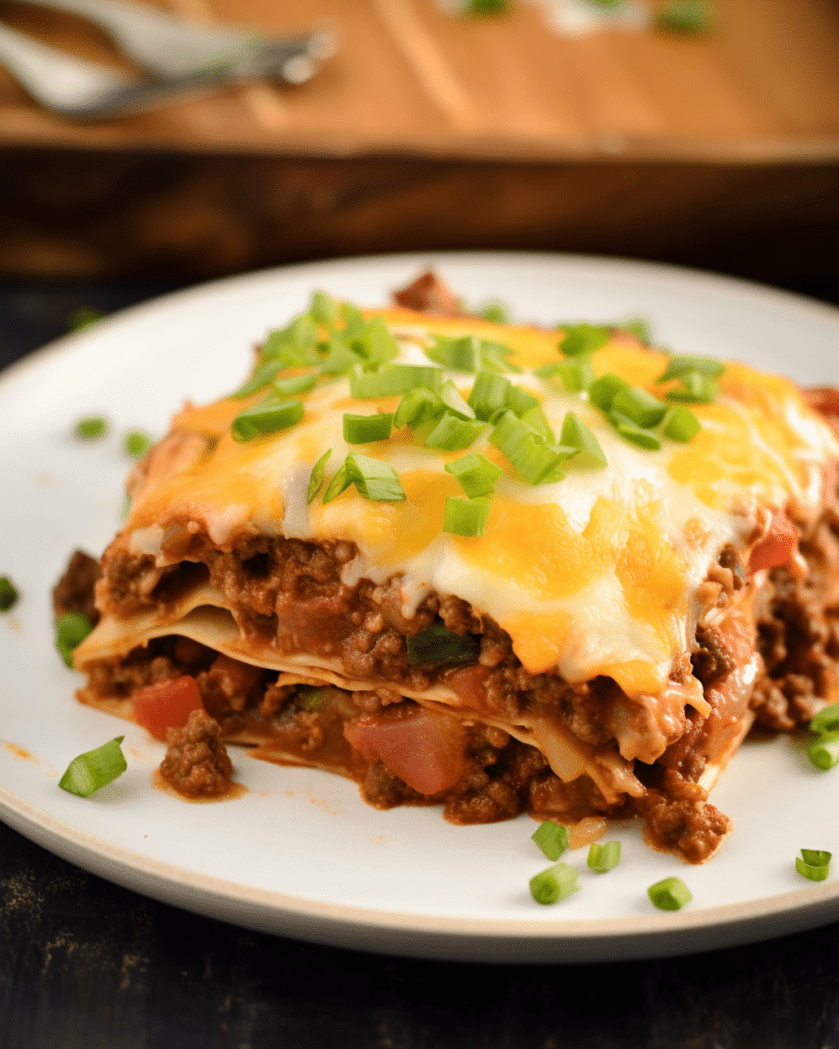 Mexican Taco Lasagna