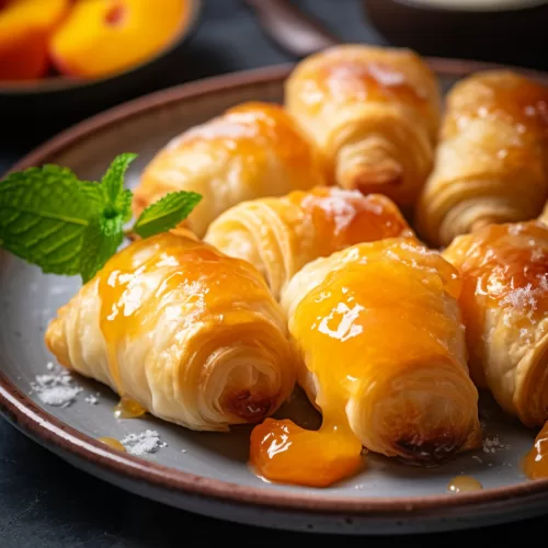 Peachy Peach Dumplings