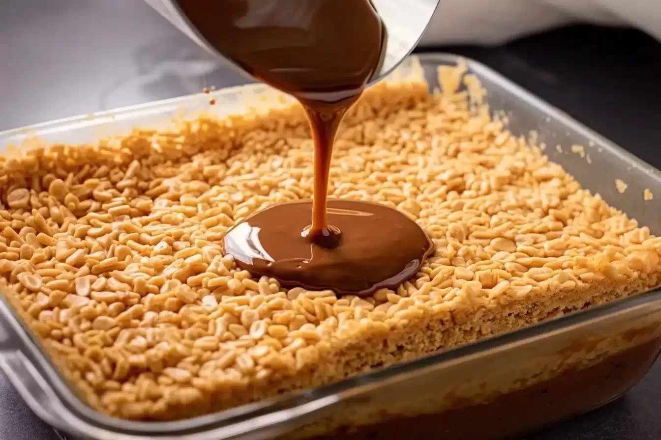 Peanut Butter Rice Krispies Treats 8