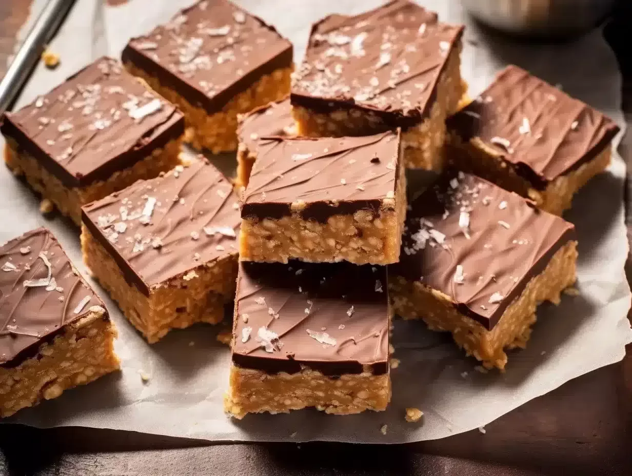 Peanut Butter Rice Krispies Treats 8