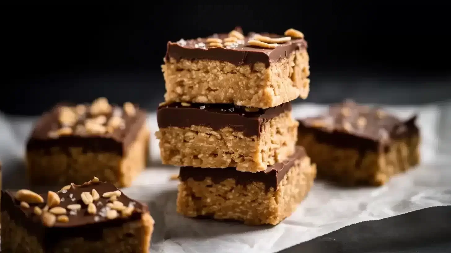 Peanut Butter Rice Krispies Treats 8