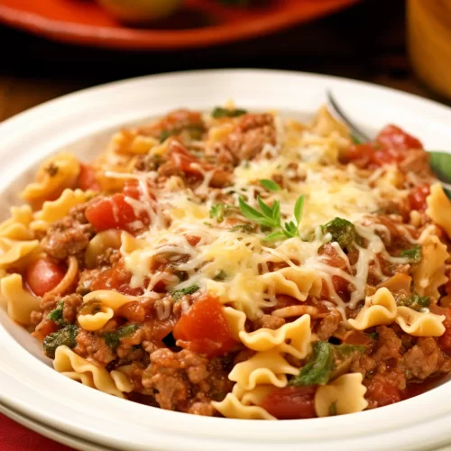 Bowtie Macaroni Crockpot Casserole