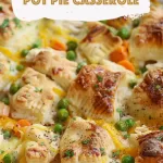 Bubble Up Chicken Pot Pie Casserole