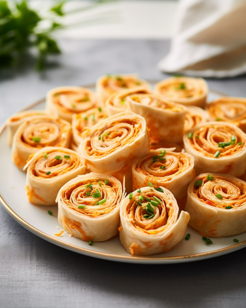 Buffalo Chicken Pinwheels