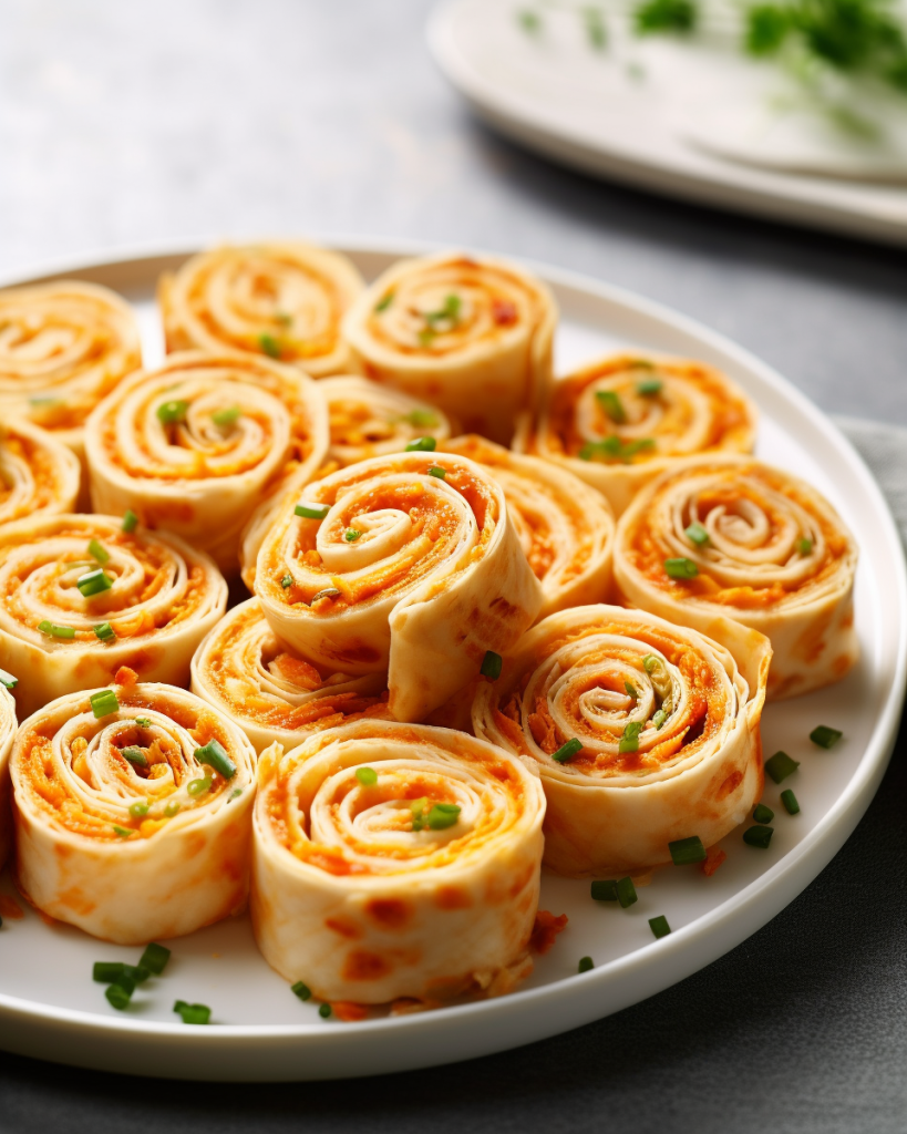 Buffalo Chicken Pinwheels