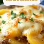 Cheesy Hamburger Potato Casserole