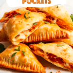 Cheesy Homemade Pizza Pockets