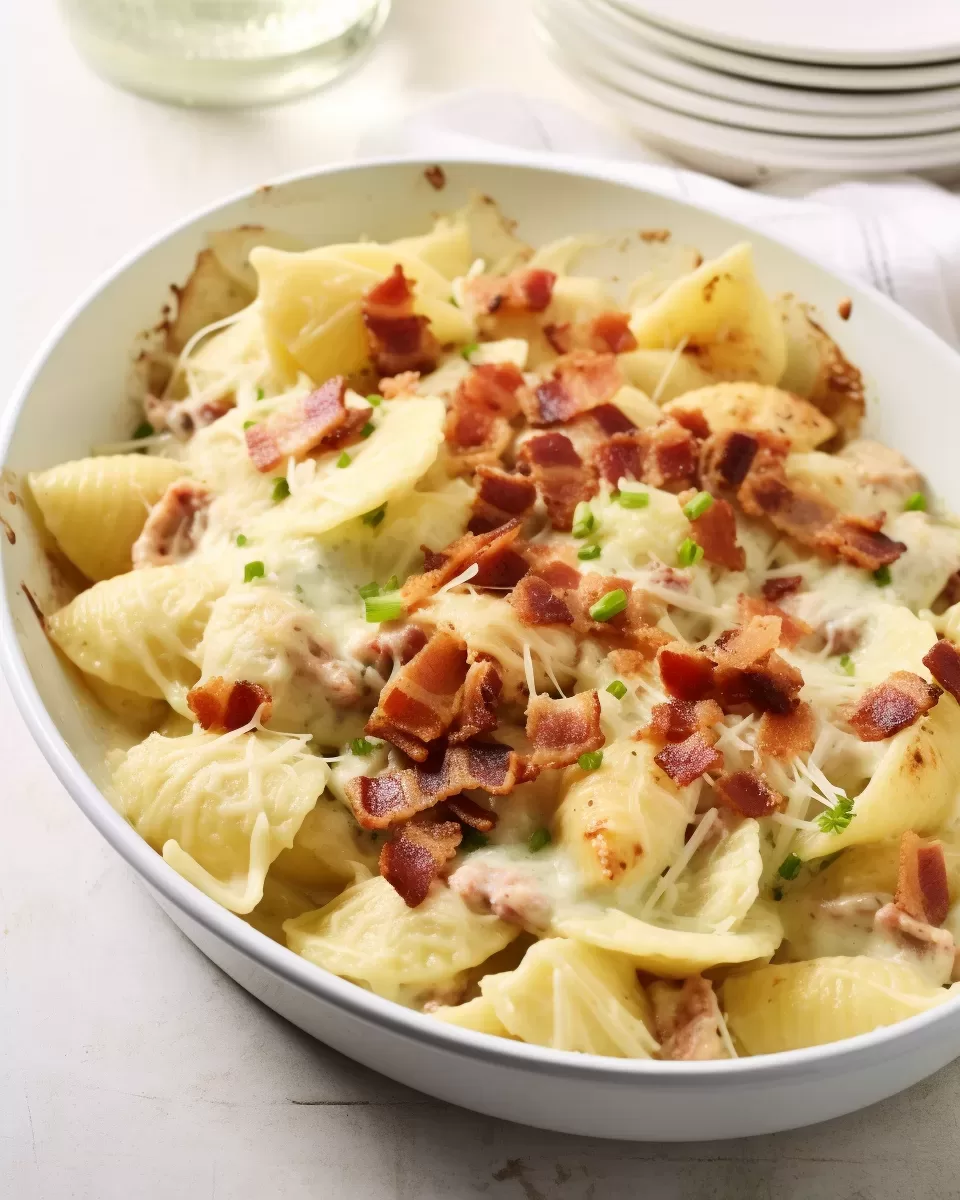 Chicken Ranch and Bacon Casserole