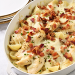 Chicken Ranch and Bacon Casserole