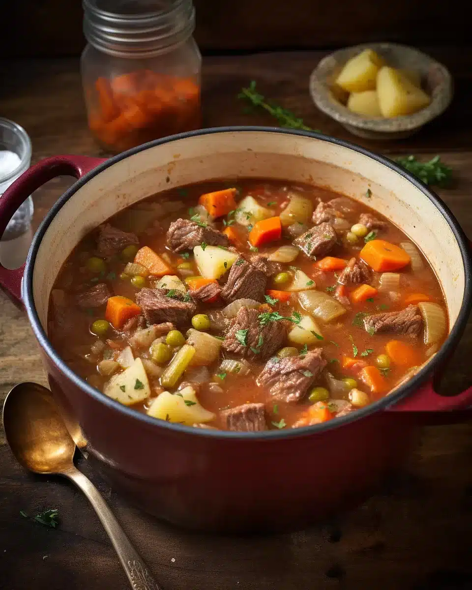 Classic Beef Vegetable Soup