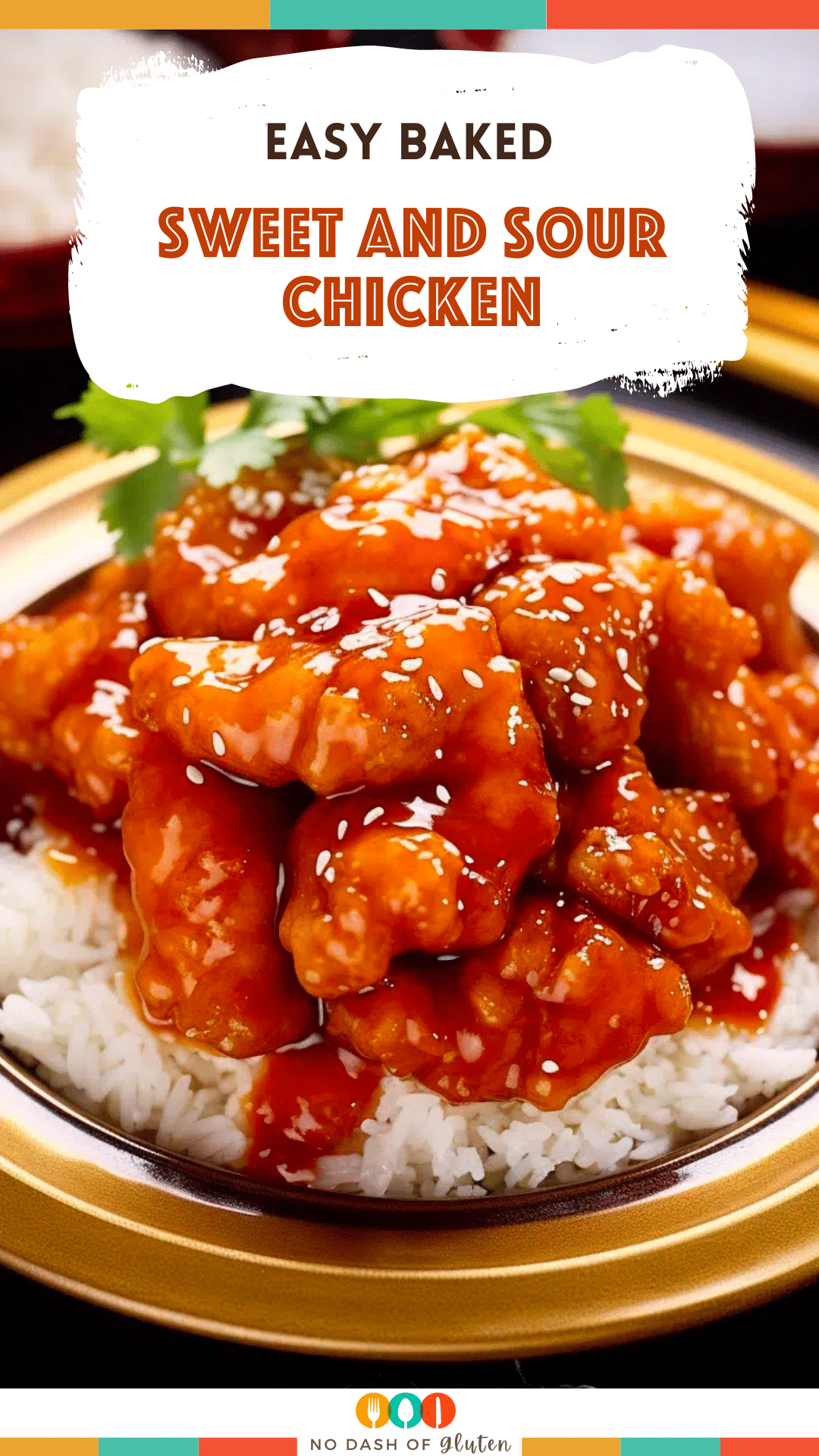 Easy Baked Sweet and Sour Chicken