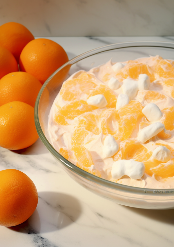 Creamsicle Orange Fluff