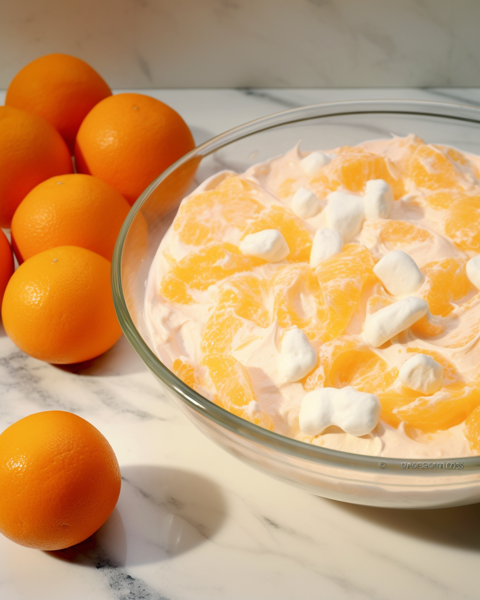 Creamsicle Orange Fluff