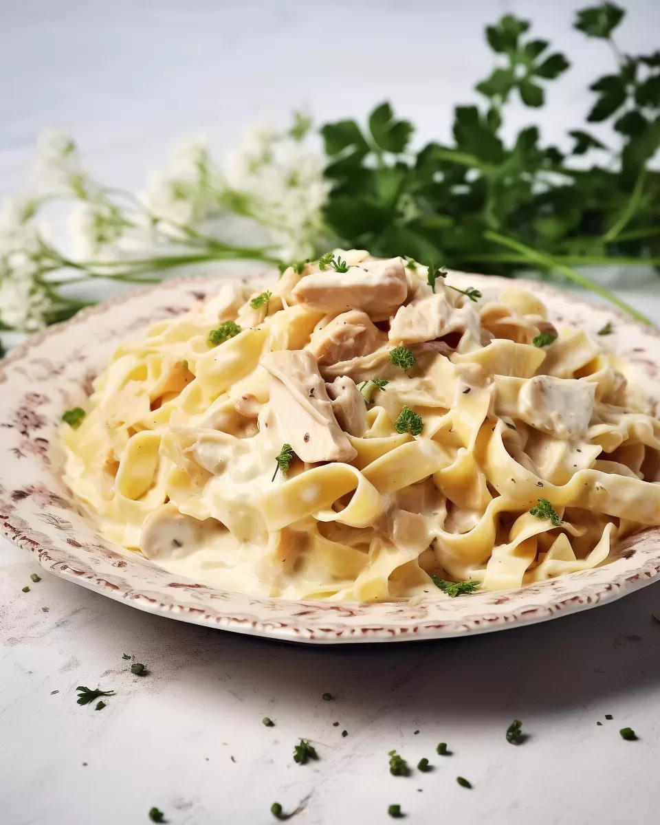 Crockpot Chicken and Noodles