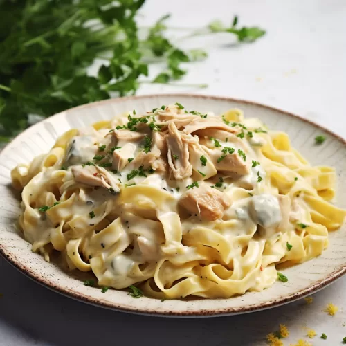 Crockpot Chicken and Noodles