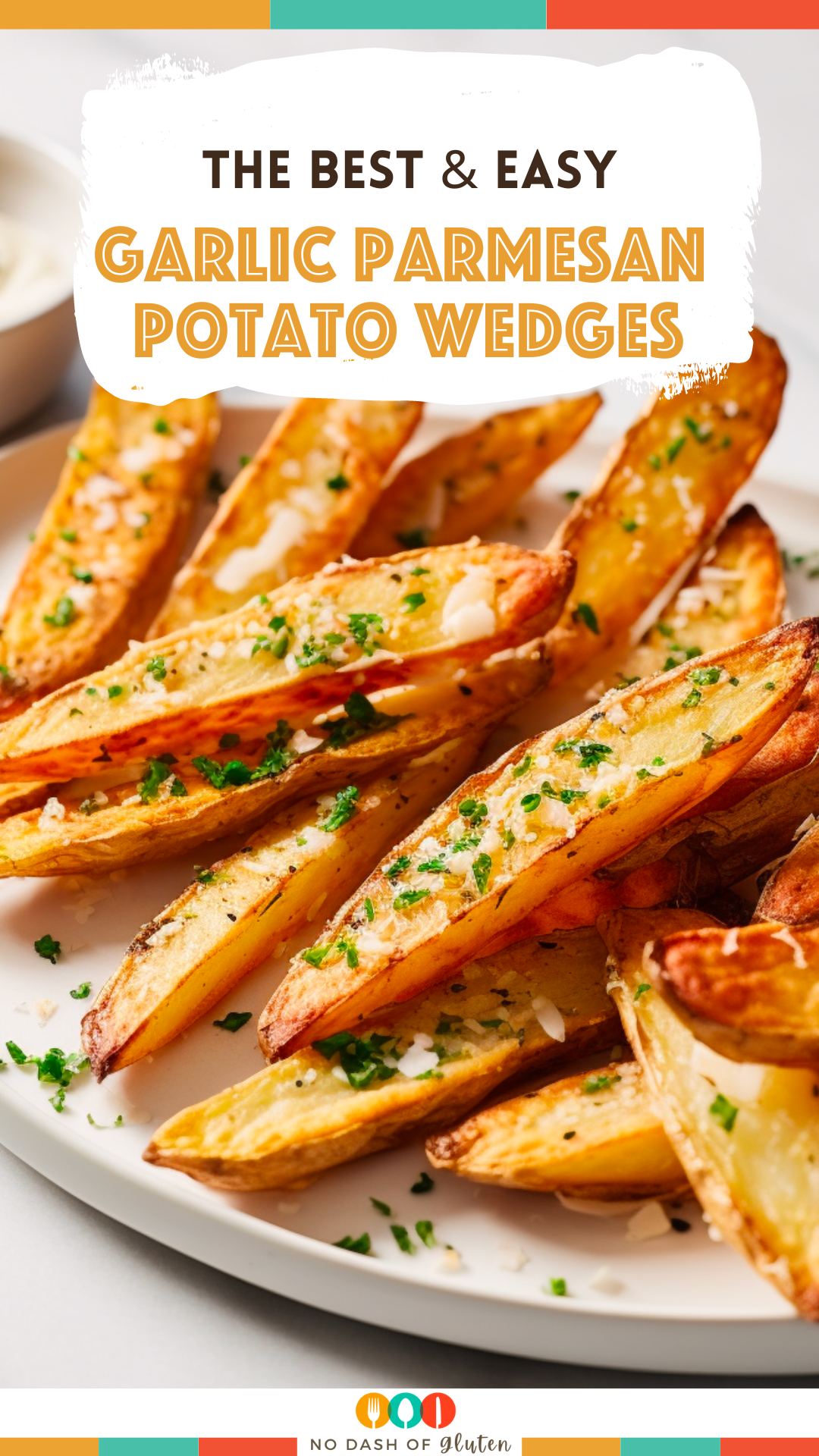 Garlic Parmesan Potato Wedges