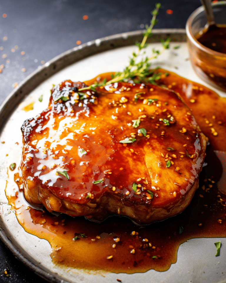 Honey Garlic Pork Chops