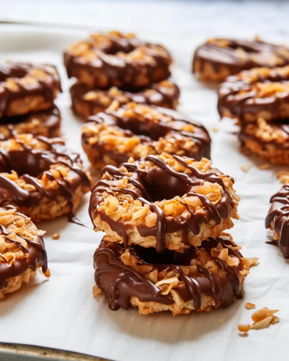 Homemade Samoas Cookies