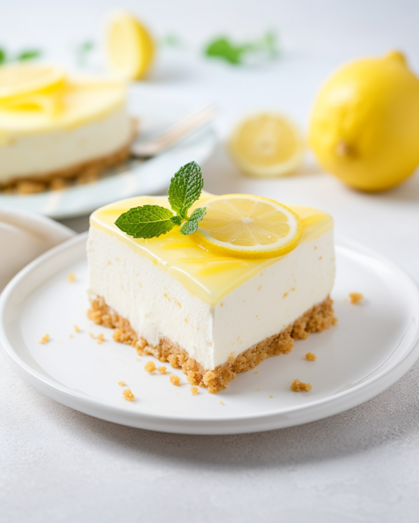 Lemon Cheesecake No Bake