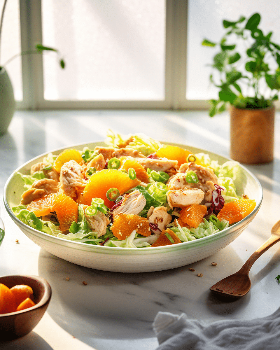 Mandarin Orange Chicken Salad Recipe