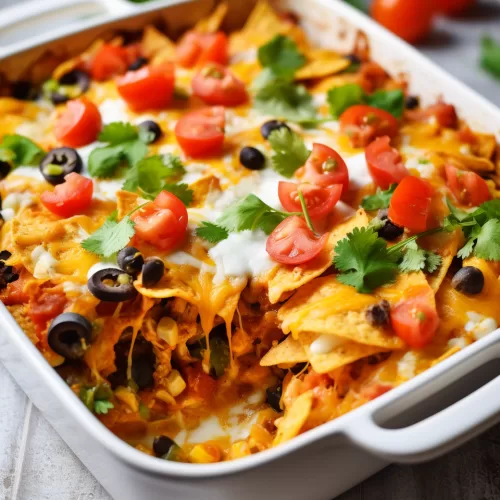 Mexican Dorito Chicken Casserole