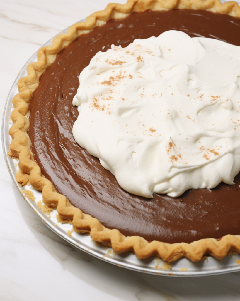 Old Fashioned Chocolate Cream Pie