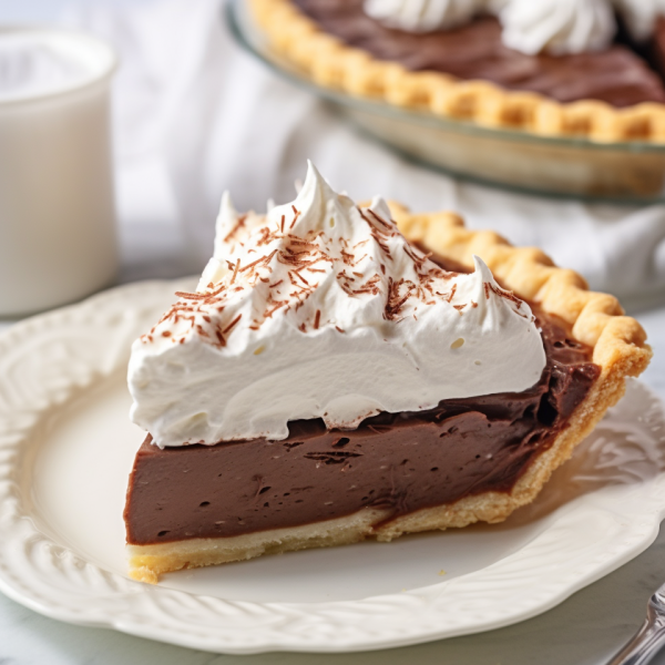 Old Fashioned Chocolate Cream Pie