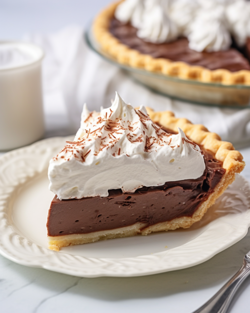 Old Fashioned Chocolate Cream Pie