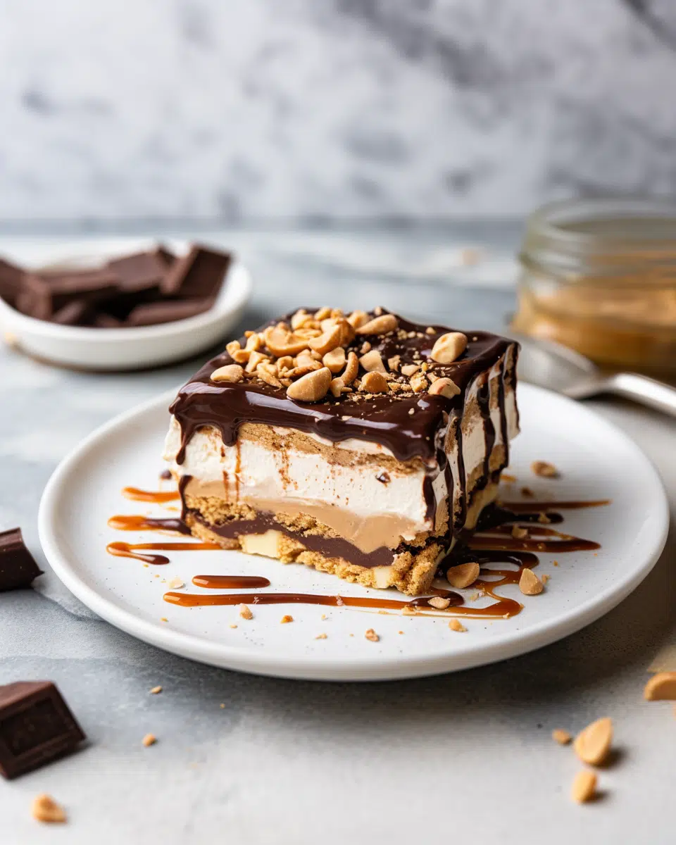 Peanut Butter Crunch Lasagna