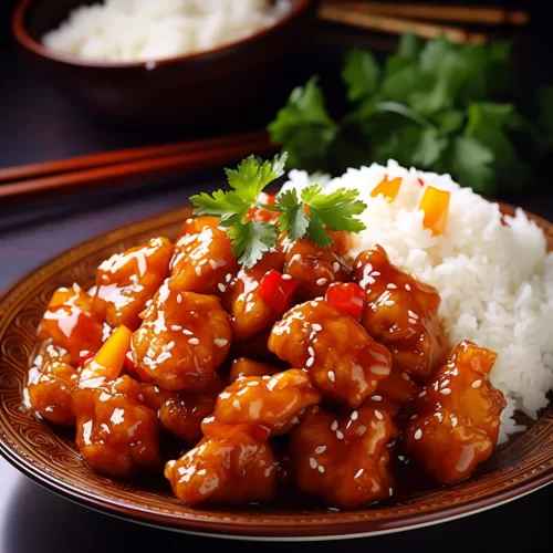 Easy Baked Sweet and Sour Chicken