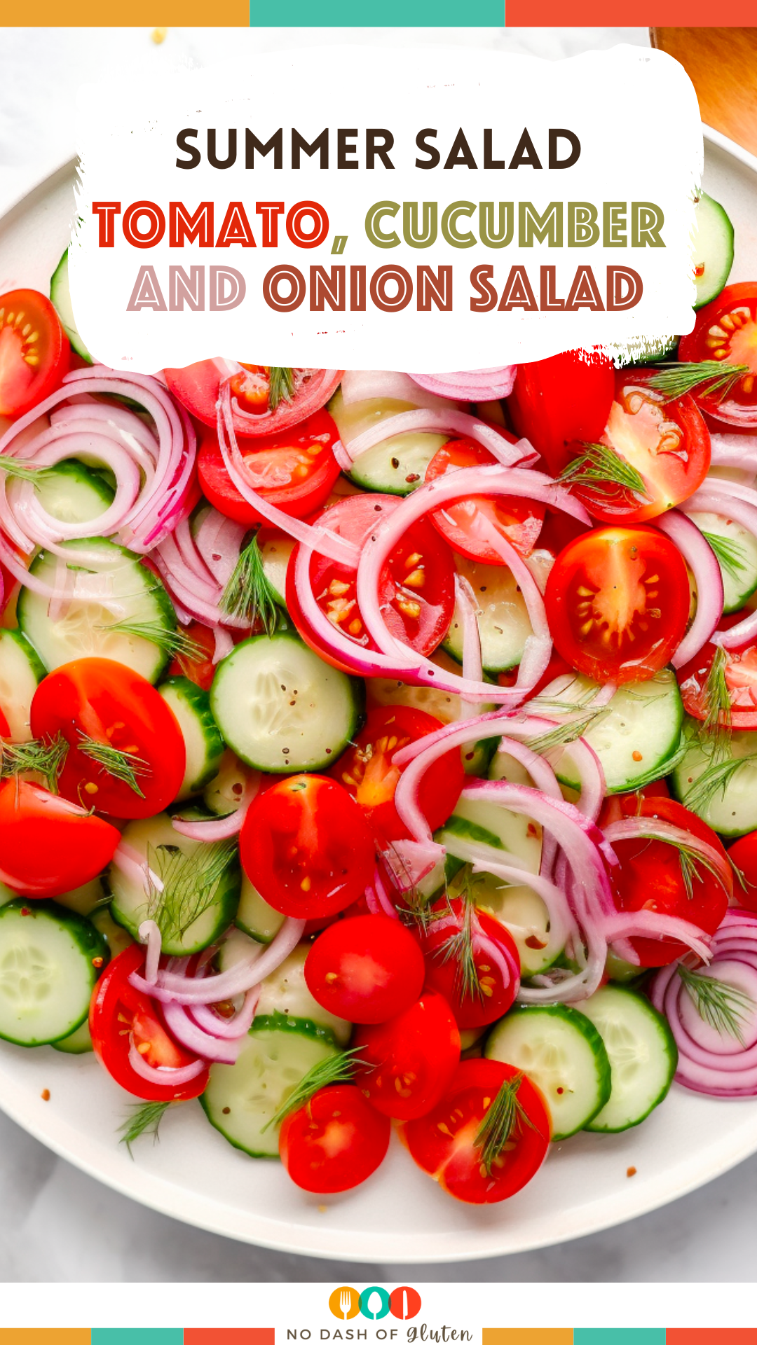 Tomato, Cucumber and Onion Salad