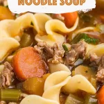 Vegetable Beef Noodle Soup