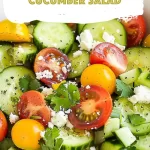 Avocado, Tomato and Cucumber Salad