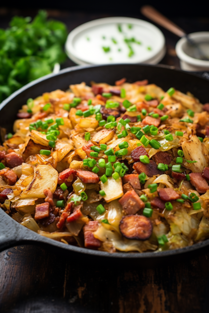 Bacon Fried Cabbage