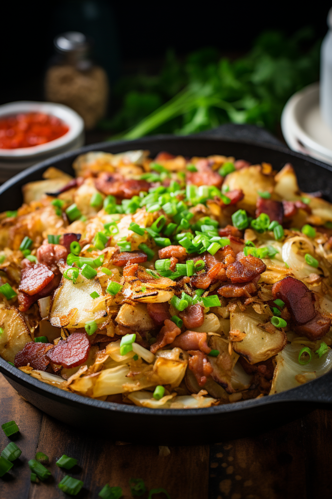 Bacon Fried Cabbage